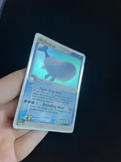 Wailord ex 100/100 DMG Holo Rare Vintage Pokemon Cards Ultra Rare - Image 3