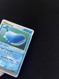 Wailord ex 100/100 DMG Holo Rare Vintage Pokemon Cards Ultra Rare - Image 4