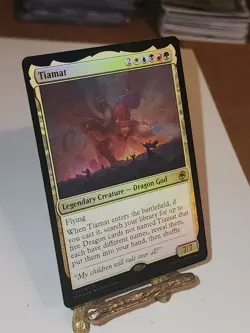 MTG Adventures in the Forgotten Realms: Tiamat Mythic Foil Card - Image 4