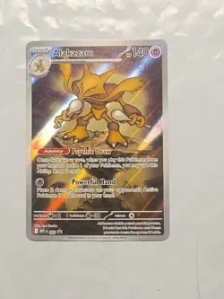 Pokemon Tcg Alakazam Promo Full Art Card $1 Start - Image 1