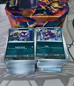 Pokemon Perfect Order Bulk Bundle 360+ cards, 75 Holo & Reverse, EX, in Tin - Image 5