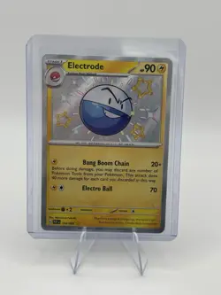 Electrode 134/091 SV Paldean Fates Shiny Baby Rare Holo Pokemon Card NM - Image 1