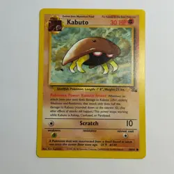Pokemon TCG Kabuto Fossil #50/62 2-Card Lot WOTC Vintage 1999 - Image 3