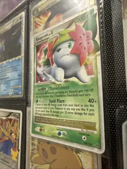 Shaymin LV.X 126/127 Platinum Pokemon Card Holo Foil Rare LP - Image 4