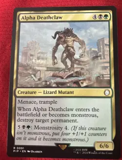 Alpha Deathclaw Universes Beyond: Fallout Regular - Image 1