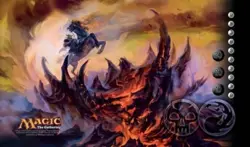 MTG WORLDWAKE LAVACLAW REACHES PLAYMAT NEW MAGIC THE GATHERING - Image 1