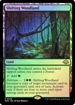 Shifting Woodland Foil Modern Horizons 3 NM MTG - Image 1