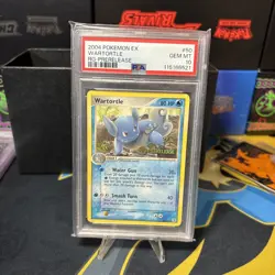 Wartortle EX Fire Red Leaf Green 50/112 Prerelease Promo Pokemon Card PSA 10 - Image 1