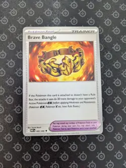 Brave Bangle 080/086 Pokemon Card Scarlet & Violet White Flare Pokemon TCG NM - Image 3