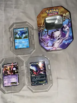Trading Collection Card Lot And Pokemon Promo Collectors Tin With Extra Cards 731329511228 - Image 2