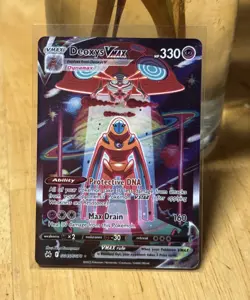 Pokemon TCG Deoxys VMAX English Crown Zenith GG45 Near Mint PSA 10 CONTENDER - Image 1