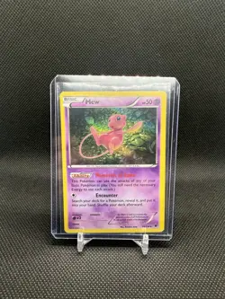 Pokemon TCG Mew 29/124 Fates Collide Holo English 2016 LP - Image 1
