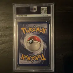 Pokemon TCG Mewtwo Base Set 10/102 Holo Unlimited Holo Rare PSA 5 - Image 2