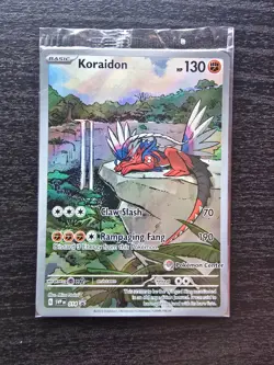 Pokemon TCG Koraidon (SVP 014) POKEMON CENTER STAMPED, SEALED - NEAR MINT - Image 1