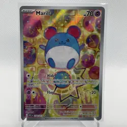 Marill ASC EN 232/217 Illustration Rare Ascended Heroes Pokemon TCG NM PackFresh - Image 2