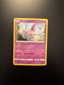 Pokemon TCG - Mewtwo TCG Black Star Promo SM77 - Image 1