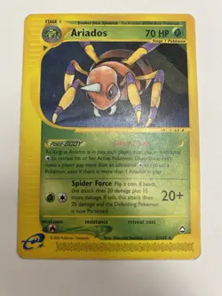 Ariados 3/147 | 2003 Pokemon Aquapolis Regular | Non Holo - Image 1