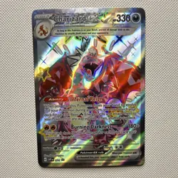 Pokemon TCG Charizard ex 074 SV Black Star Promo Full Art Holo HP 330 English - Image 1