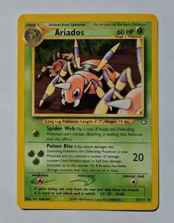 Pokemon - Ariados - Neo Genesis 27/111 - Uncommon - LP - Image 1