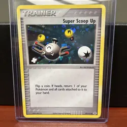 Super Scoop Up 99/112 - Trainer Pokemon FireRed LeafGreen- Holo EX - NM - Image 1