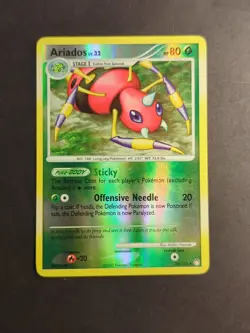Pokemon Ariados 20/123 Reverse Holo Rare Mysterious Treasures Lightly Played - Image 1