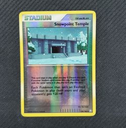 Pokemon Legends Awakened - Snowpoint Temple Reverse Holo 134/146 HP Played - Image 1