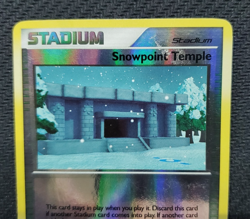 Pokemon Legends Awakened - Snowpoint Temple Reverse Holo 134/146 HP Played - Image 2
