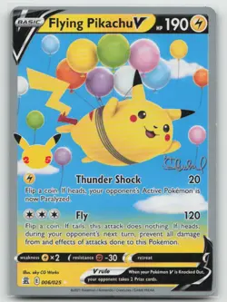 Pokemon - Flying Pikachu V (Ondrej Skubal) 006/025 - 2022 World Championship -MP - Image 1