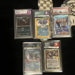 Pokemon TCG Graded Slab Collection Bundle Job Lot of Graded Cards - Image 1