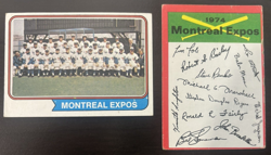⚾MONTREAL EXPOS - 1974 Topps - Team Lot 26 Cards - With Insert & Team Checklist - Image 5