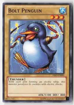 Yugioh - Bolt Penguin PRIO-EN090 Unlimited - Primal Origin - Image 1