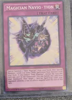 Yugioh Magician Mavigation MISPRINT 1st Edition MP17-EN110 - Image 1
