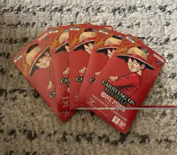 One Piece Card Game Carrying On His Will OP13 Brand New 5 pack - Image 1