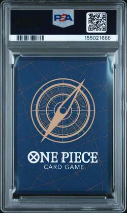 2025 ONE PIECE OP13 EN ENGLISH 118 MONKEY D. LUFFY RED MANGA ALTERNATE ART PSA 9 - Image 2