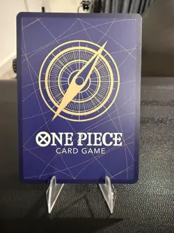 One Piece TCG Monkey.D.Luffy OP15-119 SEC Near Mint In Hand - Image 3