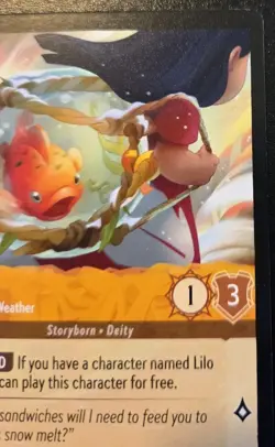 Pudge - Controls The Weather 3/204 Uncommon Winterspell Disney Lorcana TCG - Image 3