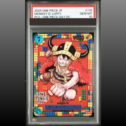 PSA 10 Monkey D. Luffy P-110 Premium Card Collection ONE PIECE DAY 25 Promo 2025 - Image 3