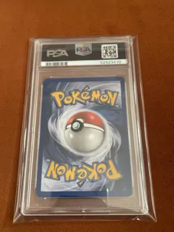 2000 Pokemon Base Set 2 Holo Charizard #4 PSA 8 Perfect Swirl - Image 5
