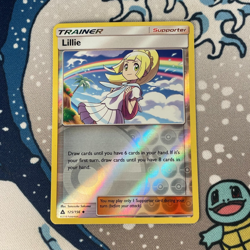 Lillie 125/156 Reverse Holo Sun & Moon Ultra Prism Set Pokemon Card 2018 LP - Image 1