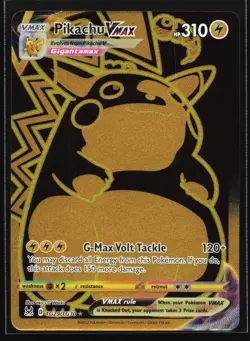 Pokemon Pikachu VMAX TG29 Lost Origin Gold Secret Rare Full Art Holo NM - Image 1