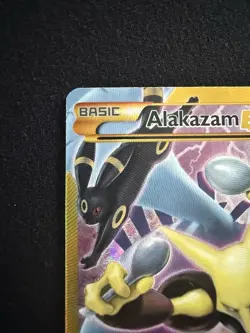 Alakazam EX 125/124 Secret Rare Fates Collide LP Pokemon Card - Image 3