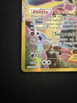 Alakazam EX 125/124 Secret Rare Fates Collide LP Pokemon Card - Image 5