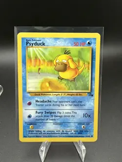 Psyduck Fossil LP, 53/62 Pokemon Card - Image 1