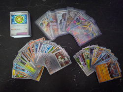 Pokemon Pefect order 105 cards no duplicates, Base, Holo, Reverse Holo, EX & FA - Image 1