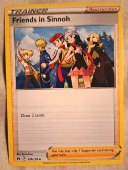 Pokemon Cards: Friends in Sinnoh 131/159 Uncommon Regular Crown Zenith - Pokemon - Image 1