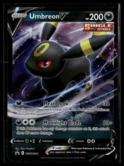Pokemon TCG SWSH: Sword & Shield Promo Cards #SWSH203 Umbreon V - Image 1