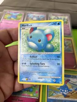 Pokemon Binder Collection Marill Azumarill Cards EX Diamond Pearl Era XY Scarlet - Image 5