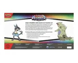Pokemon Lucario Ex Tyranitar Ex Premium Collection New Sealed Prismatic PRESALE - Image 2