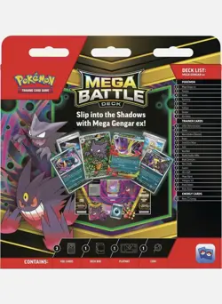 Pokemon TCG Mega Battle Deck Mega Gengar Ex Factory Sealed Brand New Sealed - Image 2