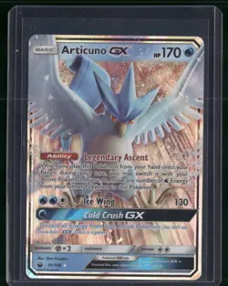 Articuno GX 31/168 Holo Rare GX Celestial Storm Pokemon Moderately Played - Image 1